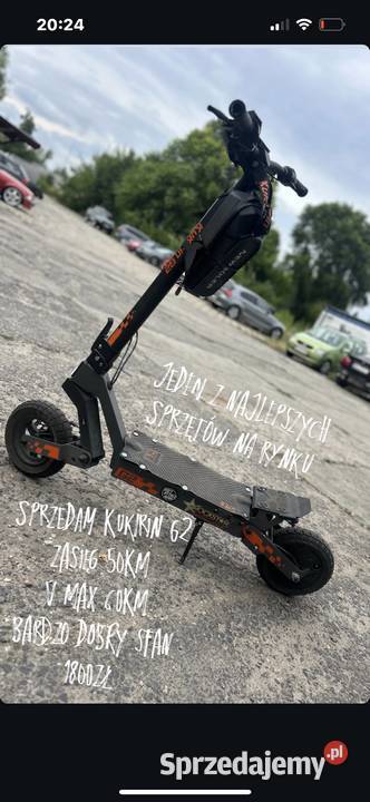 Hulajnoga elektryczna kukirin g2 Radom