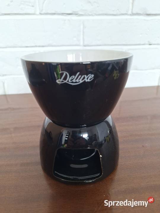 Fondue do roztapiania czekolady serów zestaw 24 czarny Katowice sprzedam