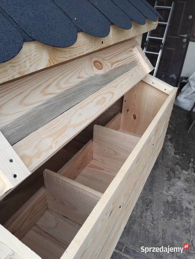 Kurnik drewniany na 1012 kur150x140x200wys Sarnaki sprzedam