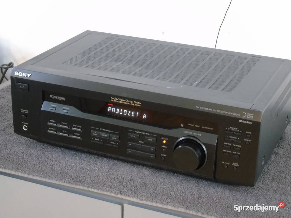 Amplituner Sony STR-DE245 RDS mocny i sprawny WYSYŁKA.