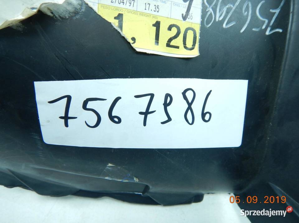 NADKOLE LEWY PRZÓD FIAT UNO 8388 7567986 ASO