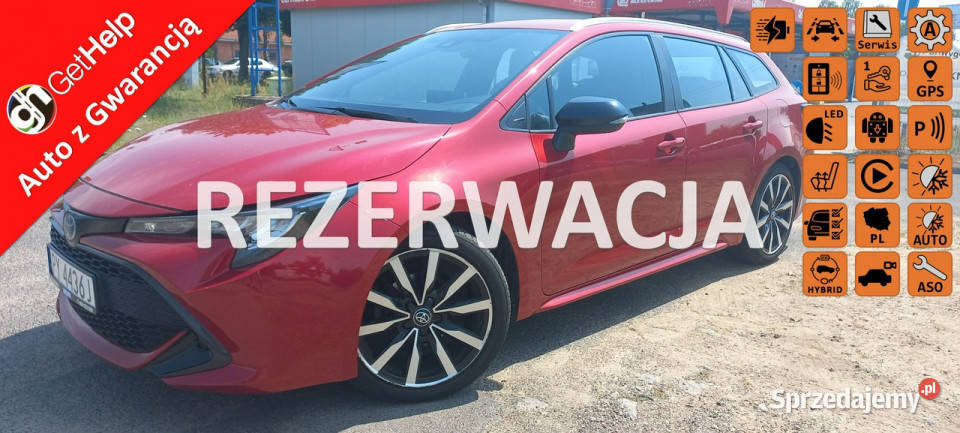 Toyota Corolla REZERWACJA Kamera cofania Aktywny Gdańsk