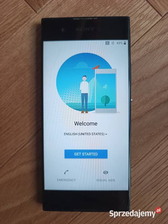 smartfon Sony Xperia XA1 czarny mazowieckie Żyrardów sprzedam