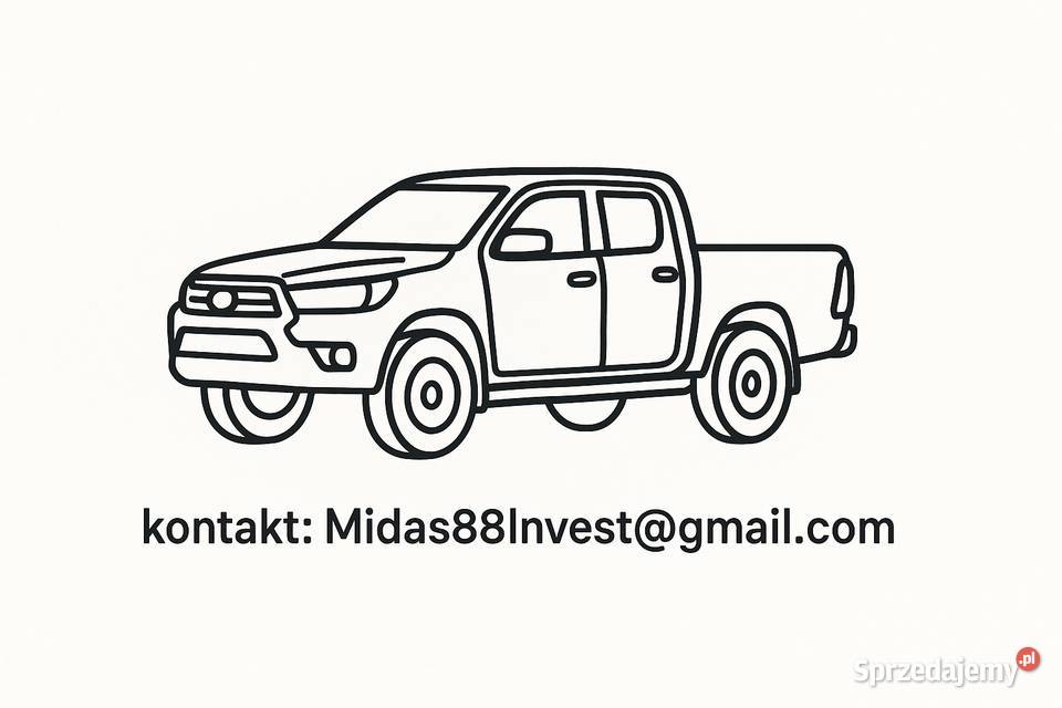 2011 Toyota Hilux nieuszkodzony Warszawa