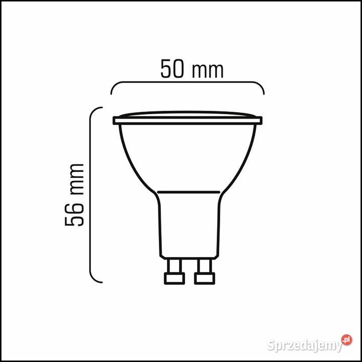 Żarówka LED LEDLUMEN GU10 6W 554lm45W ciepła Oświetlenie Warszawa sprzedam