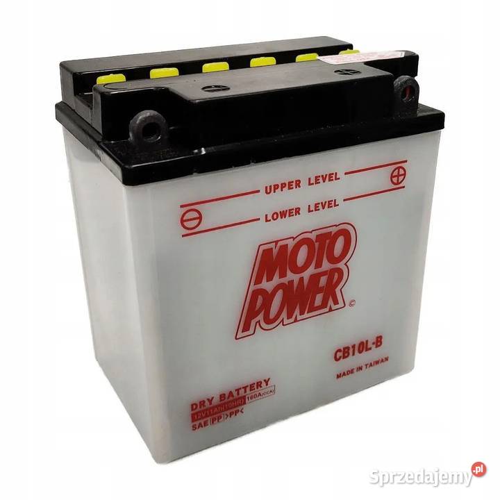 Akumulator motocyklowy MotoPower CB10LB2 YB10LB2 Łódź sprzedam