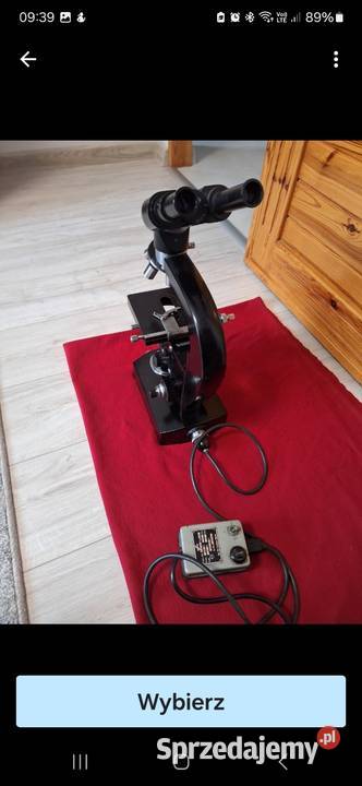 Mikroskop Zeiss kompletny Piła