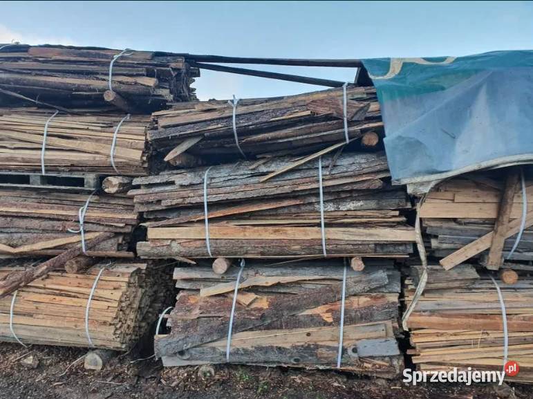 drewno suche - obrzynki tartaczne