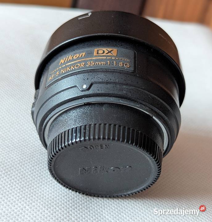 Obiektyw Nikon Nikkor AFS 35mm f18G DX Stan mazowieckie Warszawa
