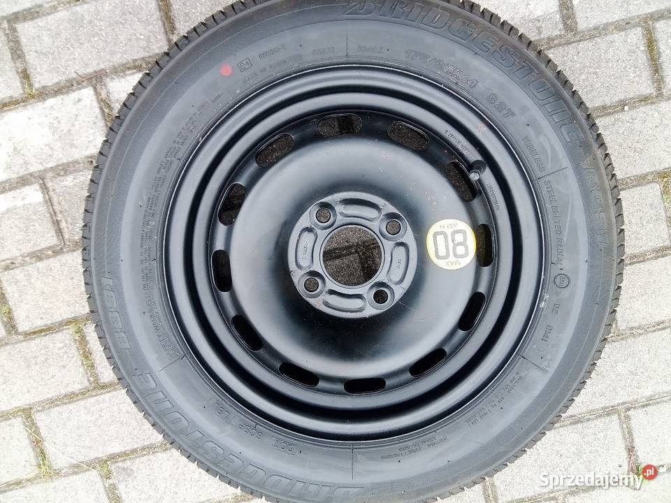 Sprzedam koło zapasowe Ford Fiusion 17565 r14 kujawsko-pomorskie Lipno