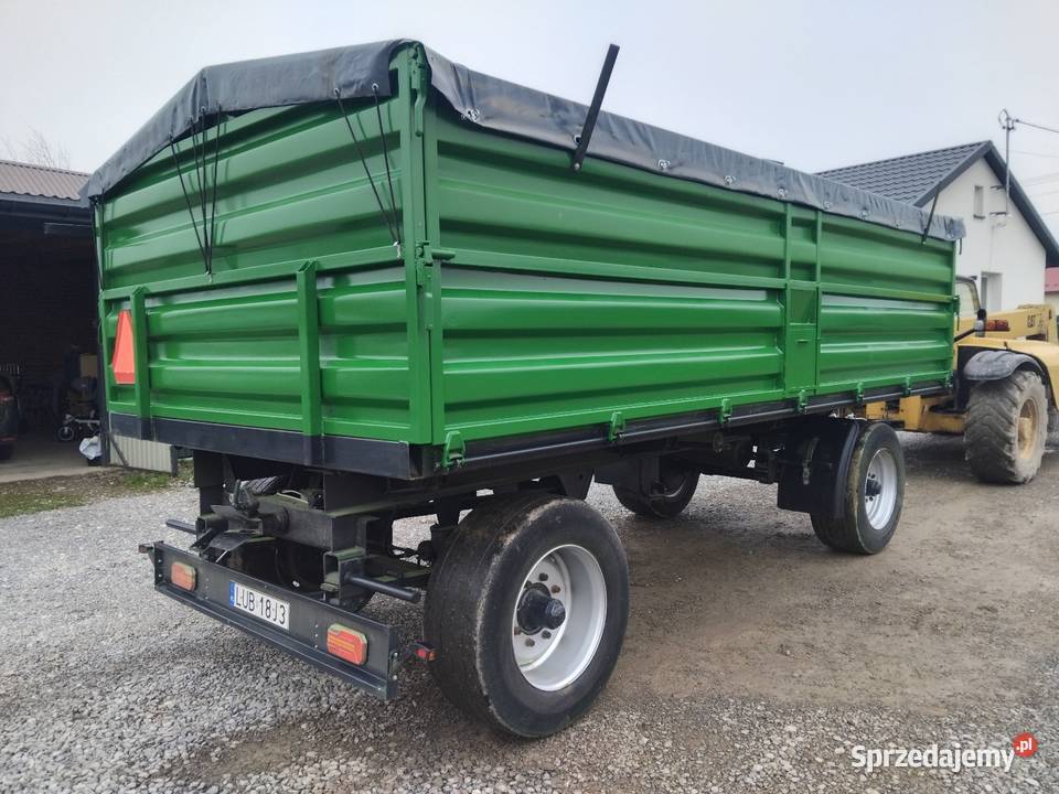 Przyczepa wywrotka 12 ton zarejestrowana Chmiel Drugi