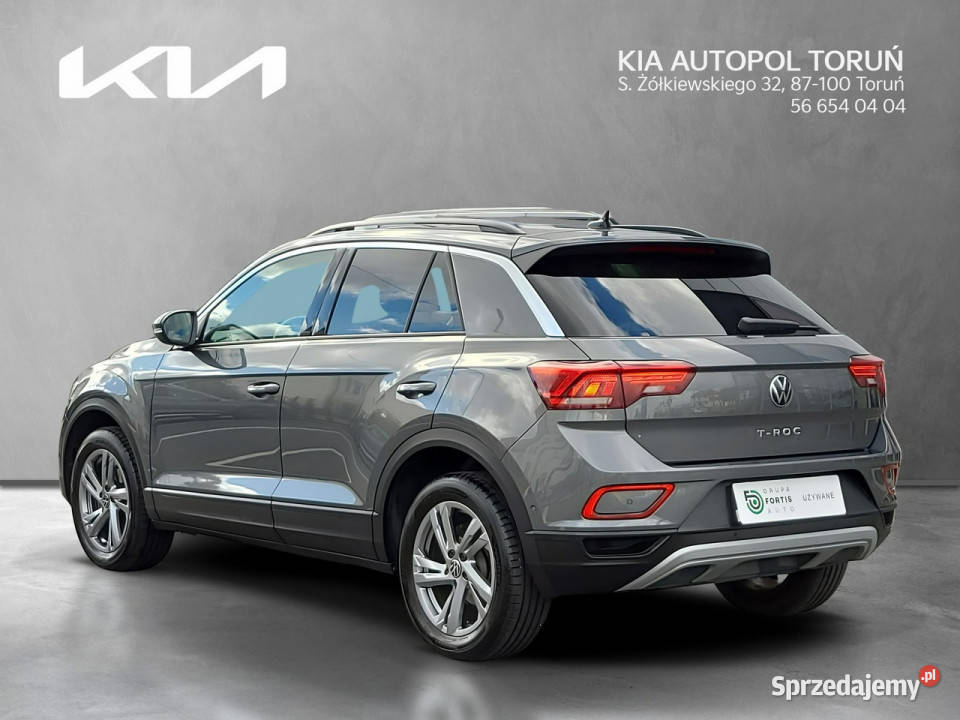 Volkswagen TRoc Manual150stan idealnygrzane ABS Samochody osobowe