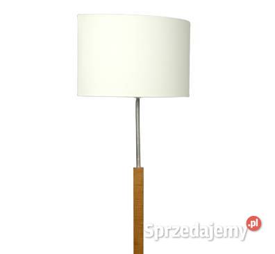 Lampa podłogowa MELLBY skandynawski abażur ecru Abażury i klosze Nowe