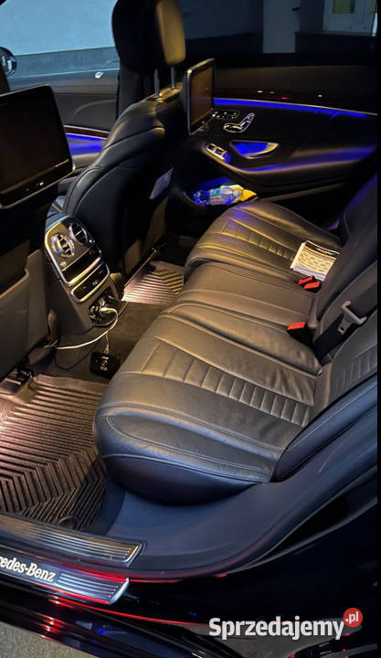 Mercedes S klasa 350d 4matic Long bezwypadkowy mazowieckie Raszyn