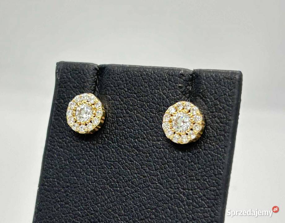 Nowe Złote Kolczyki pr 585 105g Elbląg sprzedam