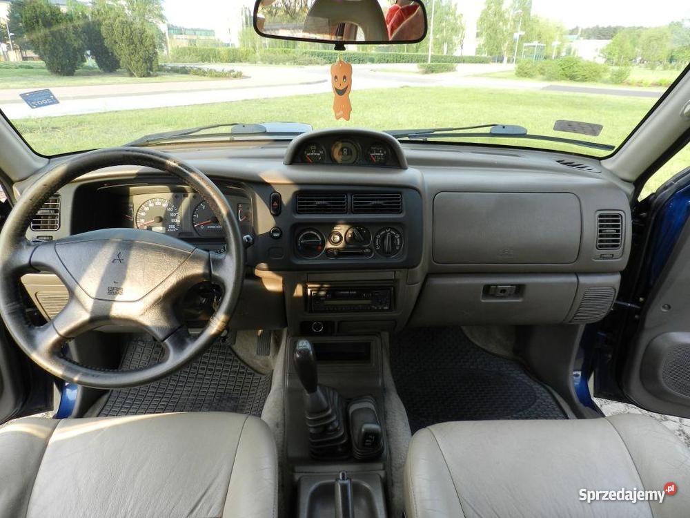 Mitsubishi Pajero skórzana tapicerka Poznań sprzedam