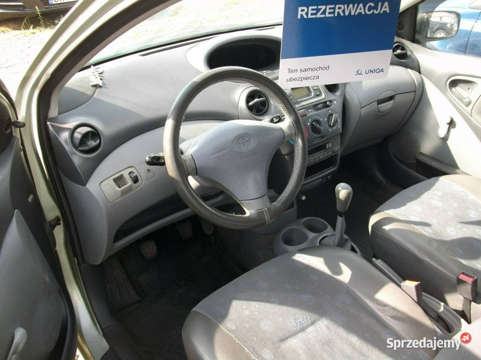 Toyota Yaris Toyota Yaris I 19992005 zielony Yaris śląskie