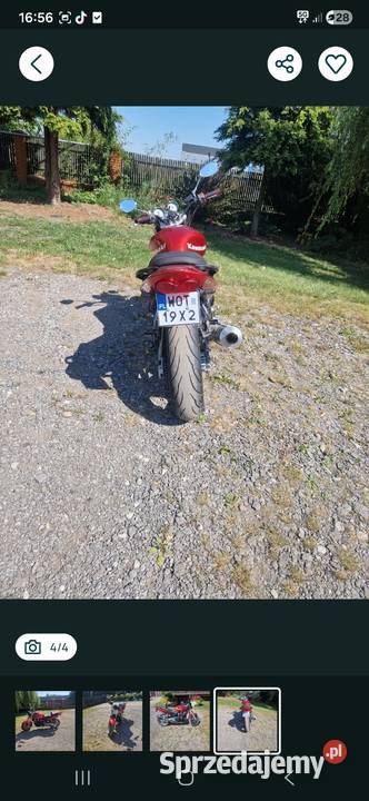 Sprzedam Kawasaki zr7 750 Adamowice