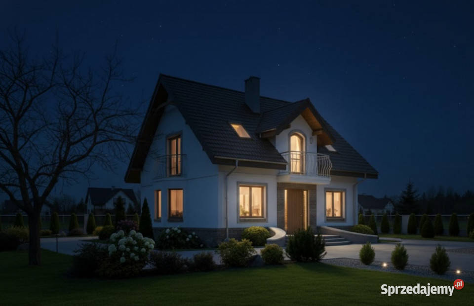 Nowy dom na sprzedaż stacji kolejowej i stawach Wołów sprzedam