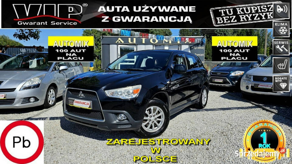 Mitsubishi ASX 16 Benz Nowe opony Konserwacja ASR (kontrola trakcji) Świdnica sprzedam
