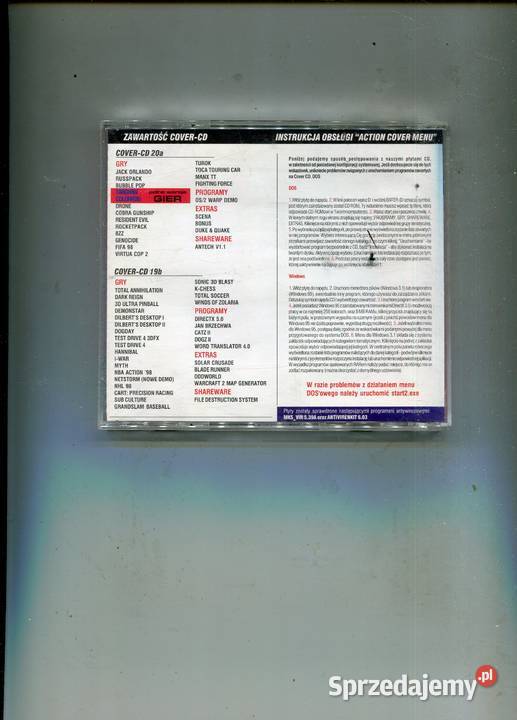 CD Action 11998 numer 20 2 pełne wersje gier Gra Szczecin