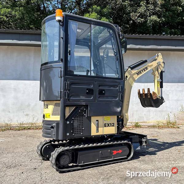 NOWA Minikoparka Meyer EX12 z KABINĄ Yanmar Nowy Wiśnicz sprzedam