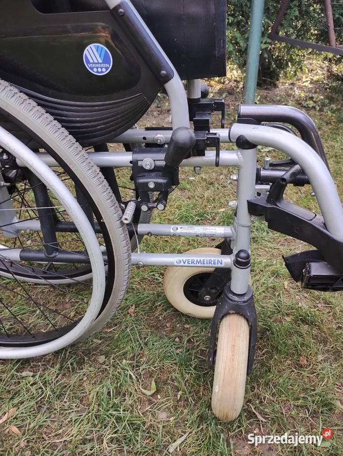 Wozek inwalidzki Vermieiren aluminiowy Pozostałe Pozostałe sprzedam