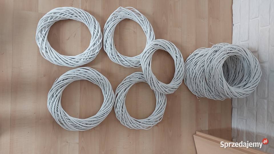 Kółka wiklinowe białe Gliwice