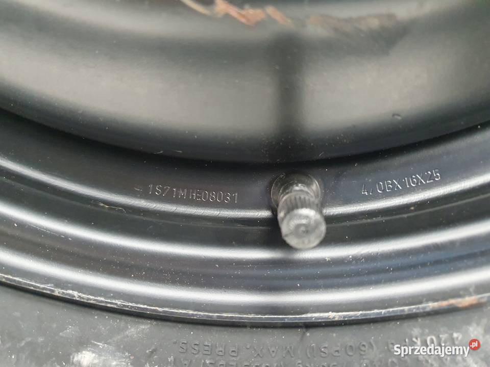 KOŁO DOJAZDOWE dojazdówka 12590 R16 1S71MH 5x108 Chełm