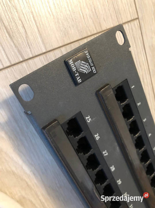 System 100 ModTap 48Port RJ45 Patch Panel Kielce
