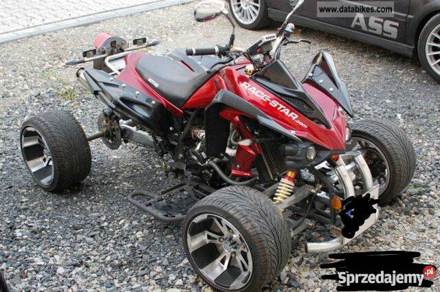 Quad uliczny szosowym 250 dokumenty na części 250cm3 Szczucin