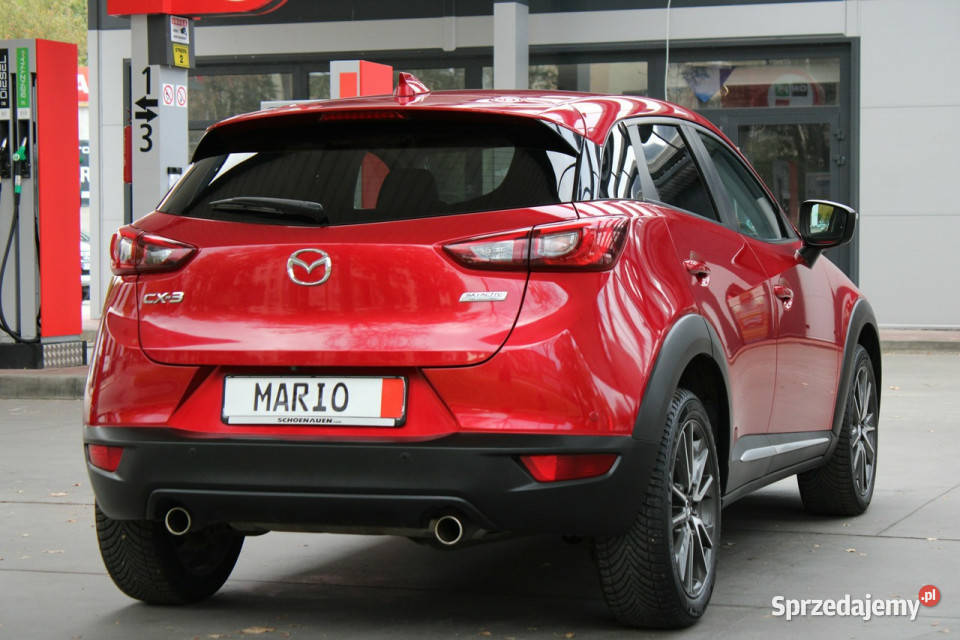 Mazda CX3 Bezwypadkowy bogata wersja śląskie Gliwice