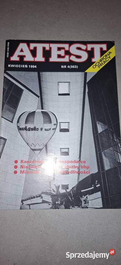 ATEST BHP 41994 kolekcjonerski unikat z epoki wielkopolskie Łęczyca sprzedam