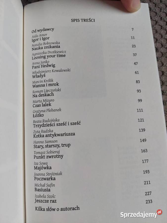 Wbrew naturze opowiadania Kraków