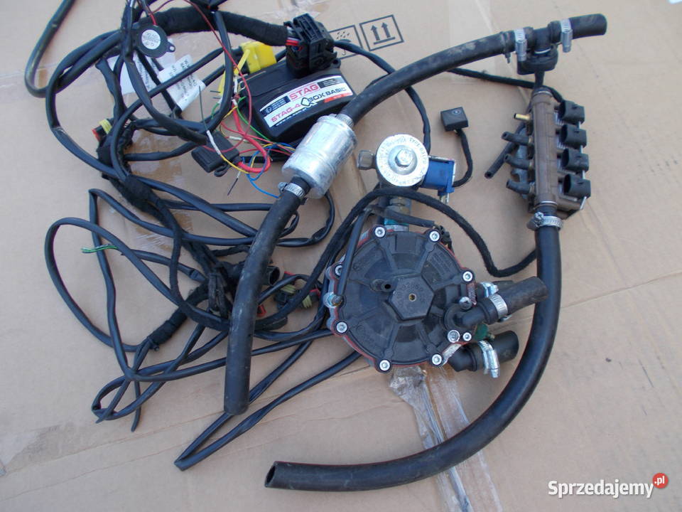 instalacja gazowa sekwencja LPG STAG 4 QBOX Zamość