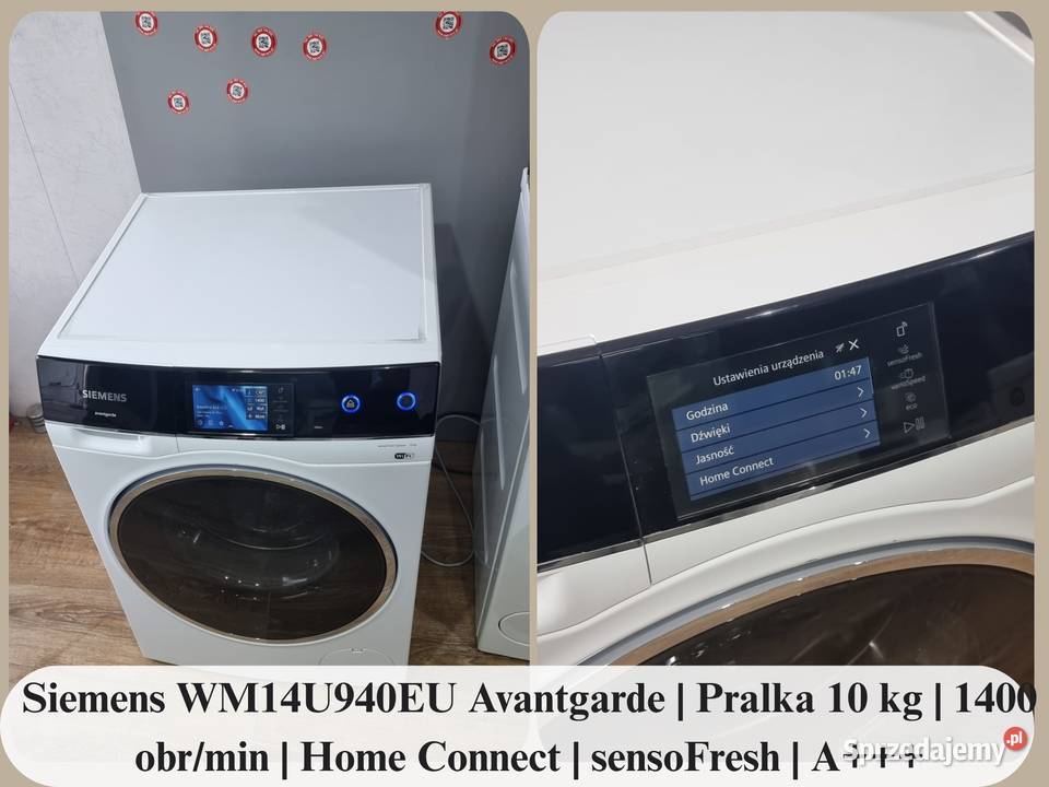 Pralka Siemens WM14U940EU Avantgarde 10 1400 Wrocław