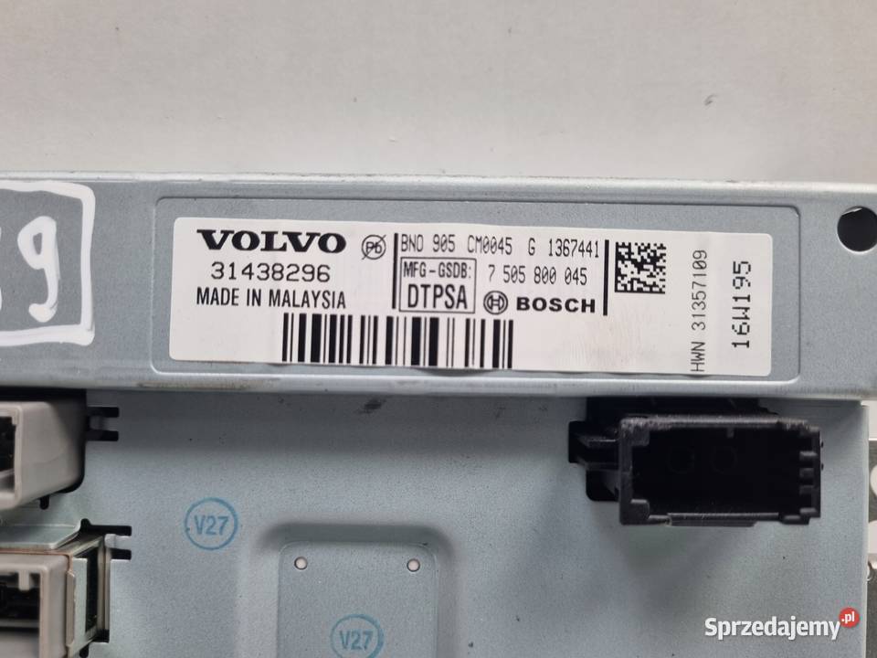 Volvo XC60 S60 II V60 V40 II EKRAN NAWIGACJI Motoryzacja lubelskie Chełm sprzedam