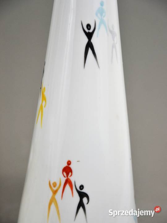 look lampa stołowa porcelana Hollohaza pikasy