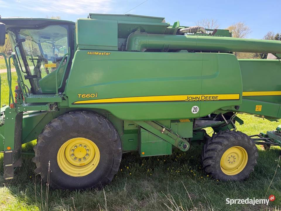 Kombajn zbożowy John Deere T660i Kombajny Nowa Ruda