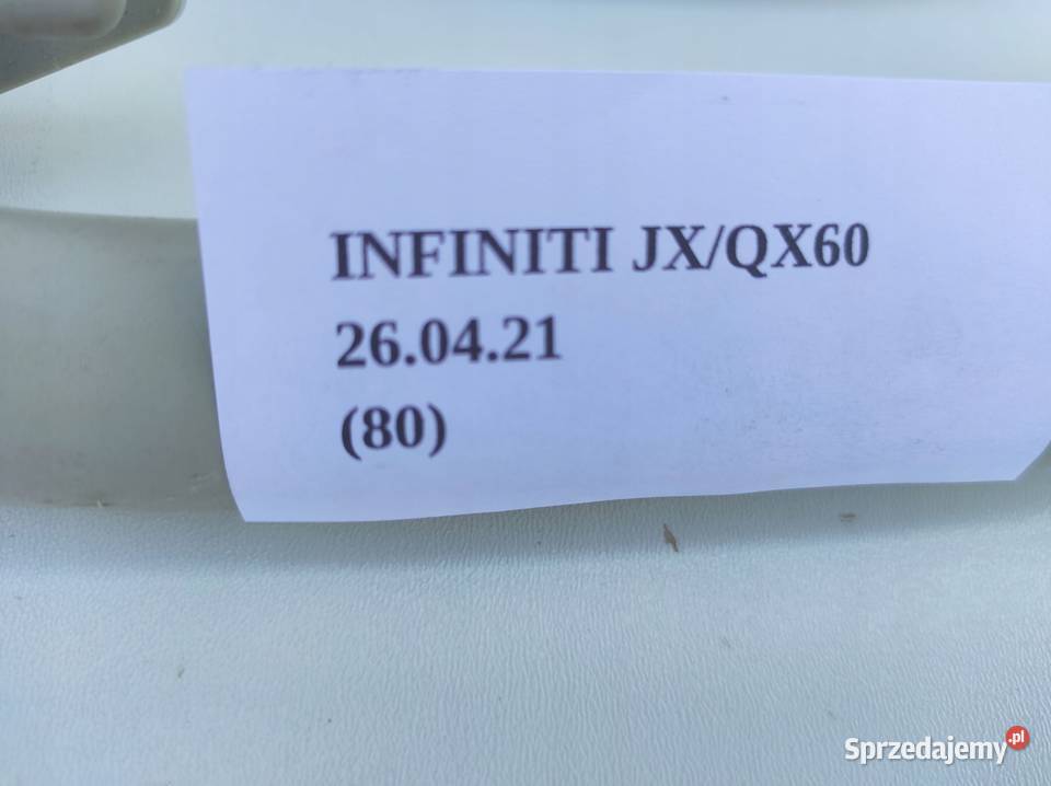 RĄCZKA PODSUFITKI INFINITI QX60 JX Wyposażenie wnętrza Nowy Tomyśl