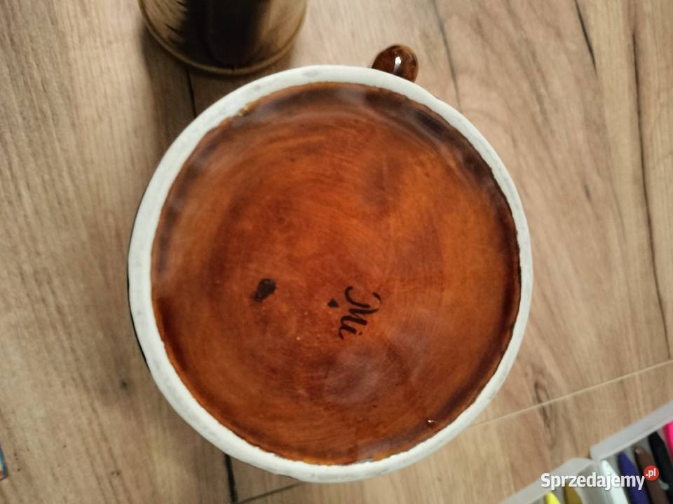 Dwa kufle ceramika Mirostowice prl Antyki, Sztuka, Kolekcje Choszczno