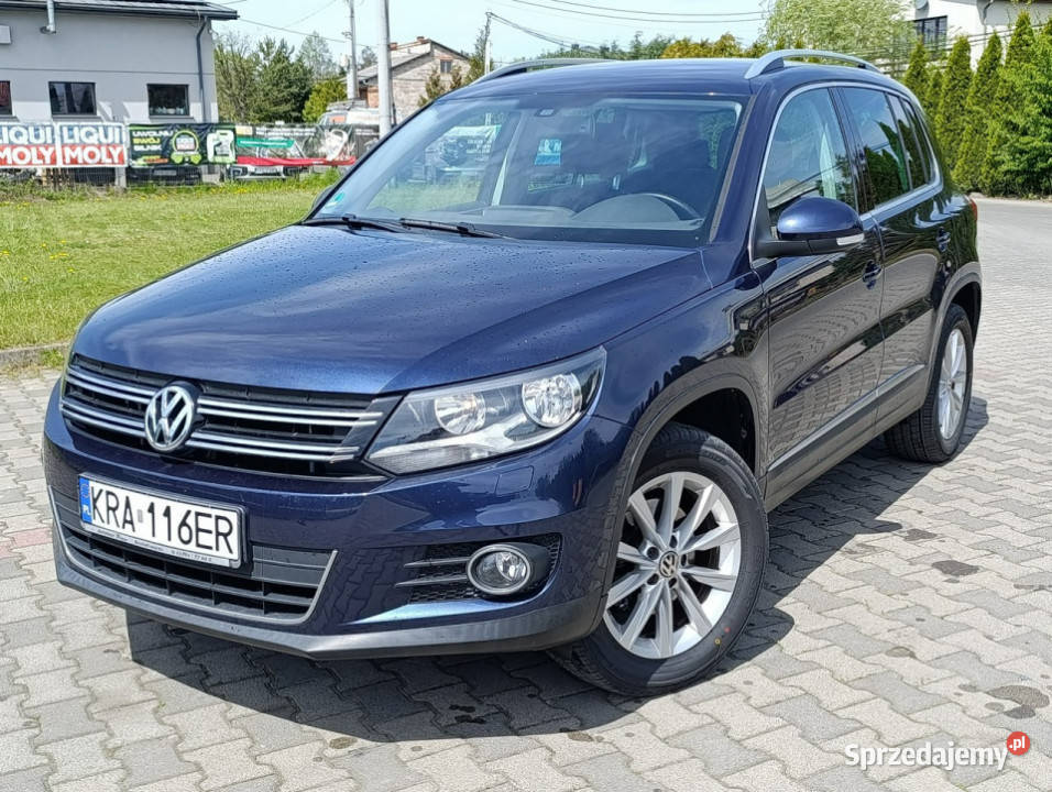 Volkswagen Tiguan Bezwypadkowy serwisowany relingi dachowe Dulowa