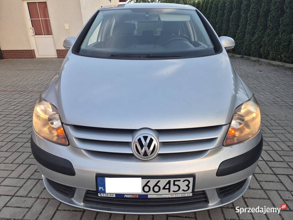 VW GOLF 5 PLUS 1900 TDI KLIMAHAKPRZEBIEG 181 VAT marża dolnośląskie Głogów