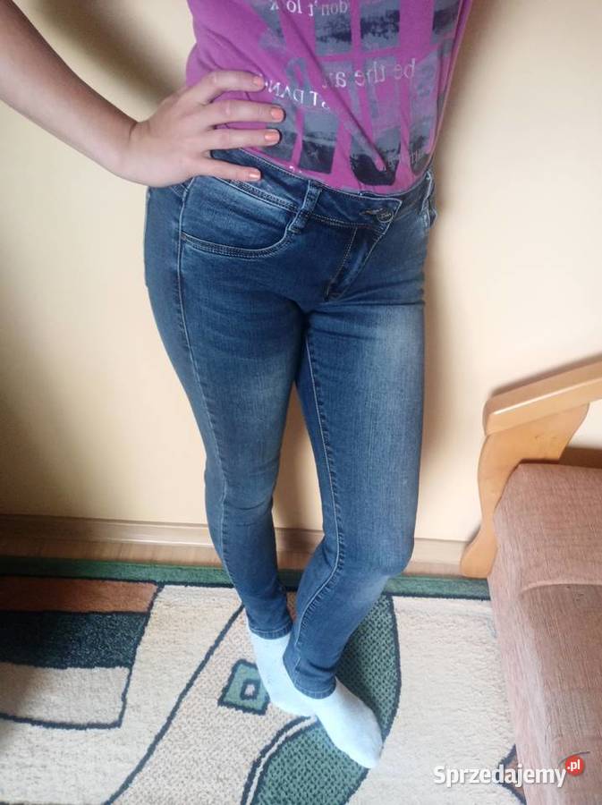 Sprzedam ciemne wygodne jeansy Łódź