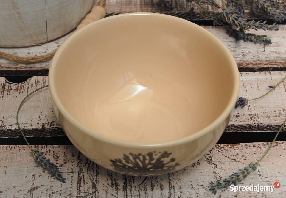 Miska Banquet Alia Creamy ceramika beż 680 ml beżowy Lublin