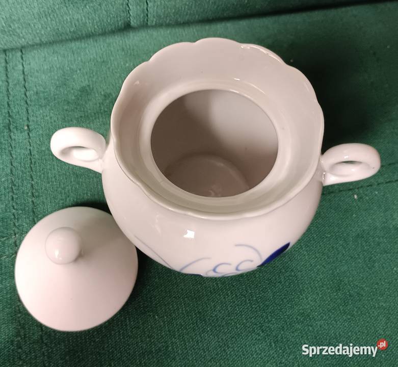 Cukiernica fajans vintage PRL Porcelana i szkło Zbylitowska Góra