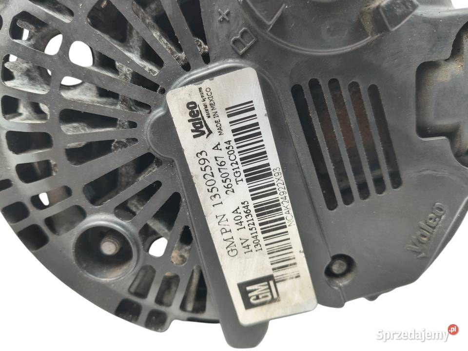 ALTERNATOR Chevrolet Cruze Trax Opel Astra 14T osobowe Chełm