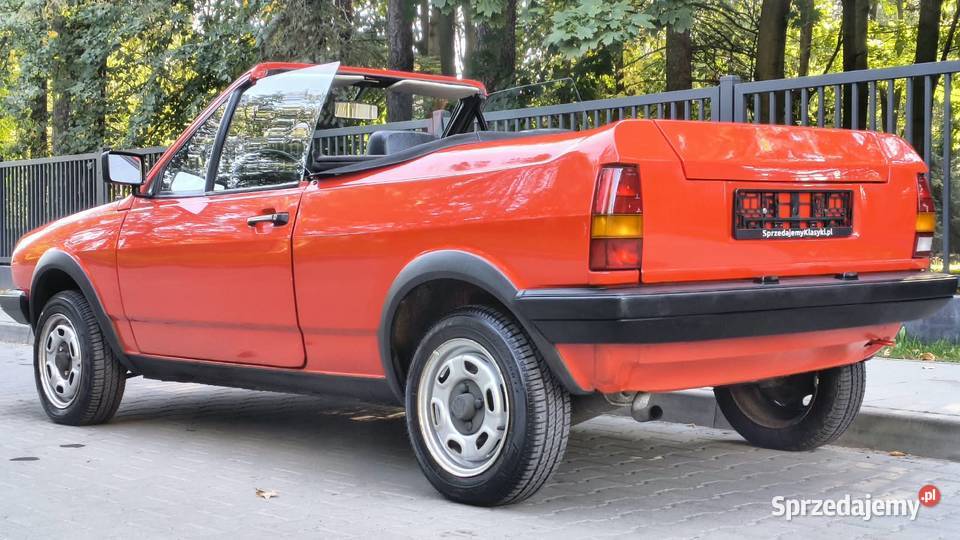 VOLKSWAGEN POLO GT BIEBER CABRIO 75 1984 to pierwszy właściciel Zgierz
