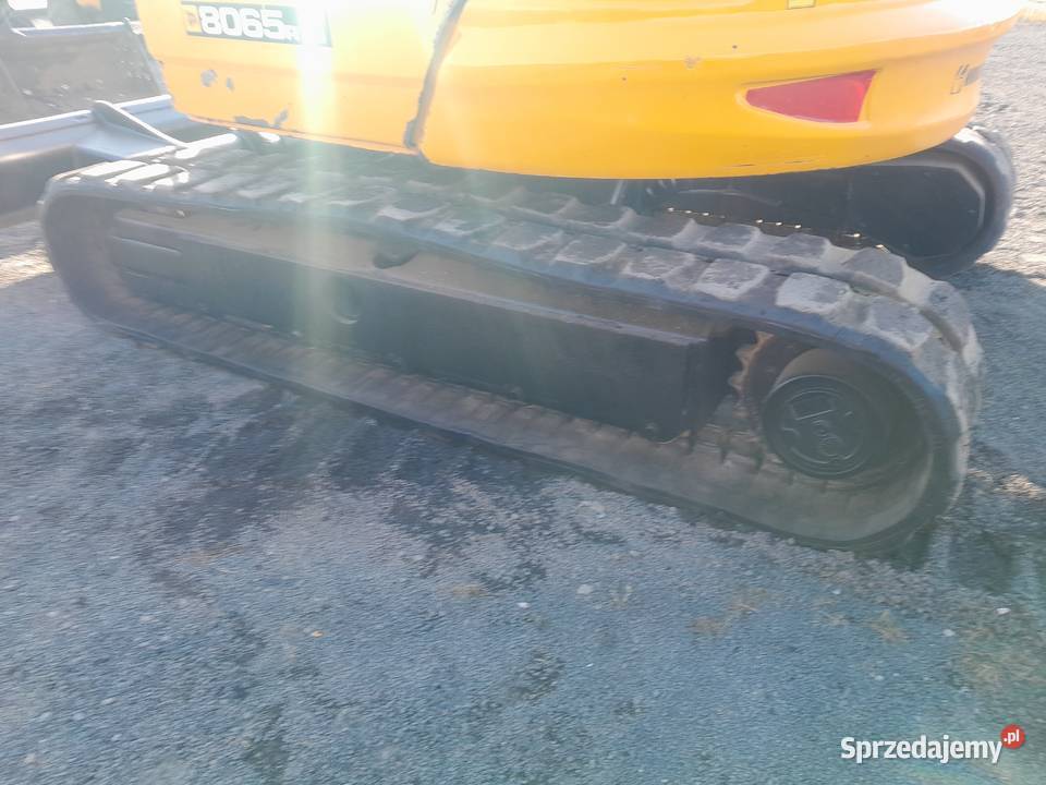 KOPARKA GĄSIENICOWA 6TON JCB 8065 65R1 Kabina Krotoszyn