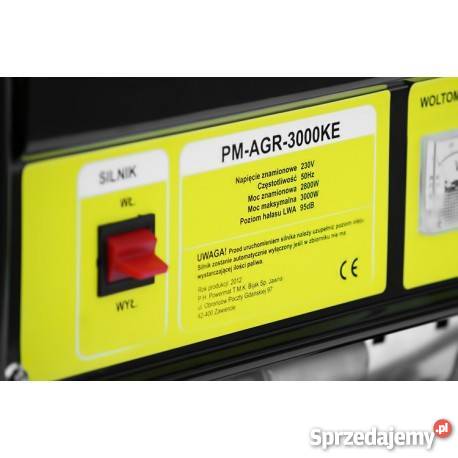 Agregat prądotwórczy PMAGR3000KE 230V 12V AVR Kielce